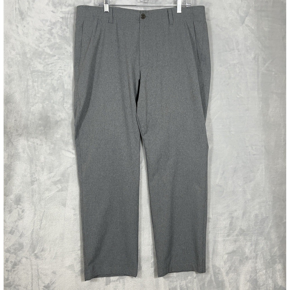 Under Armour Mens Match‎ Play Golf Pants 40x30 Gray Stretch Performance Athletic